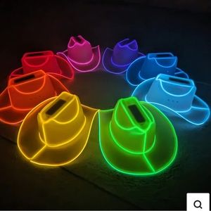 NEON COWBOYS Hat in Midnight blue